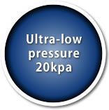 Ultra-low pressure 20kpa